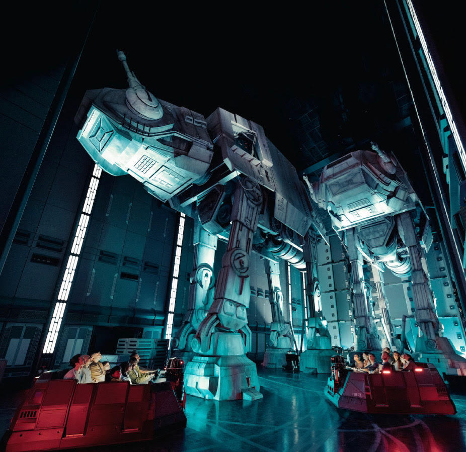 Disneyland Star Wars Ride - Commercial and Print