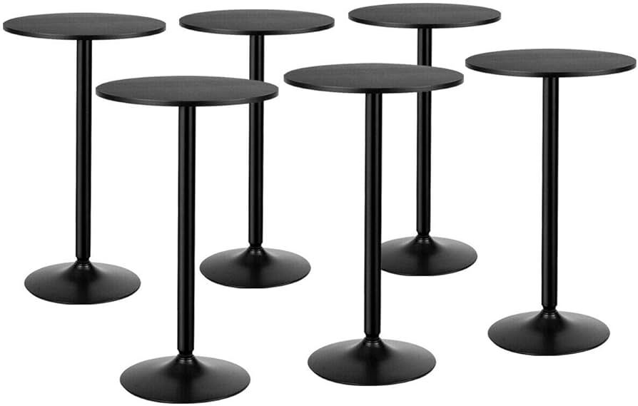 Black Poseur Tables