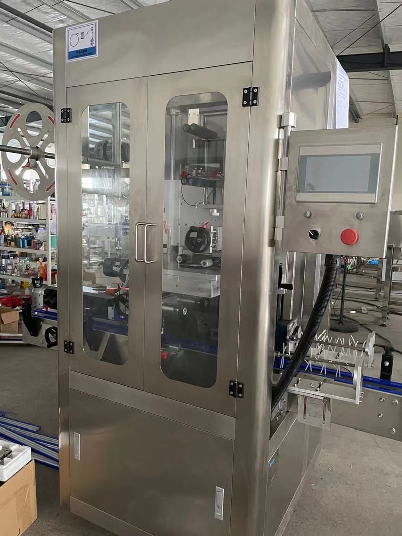 Automatic sleeve labeling machine ship to canada