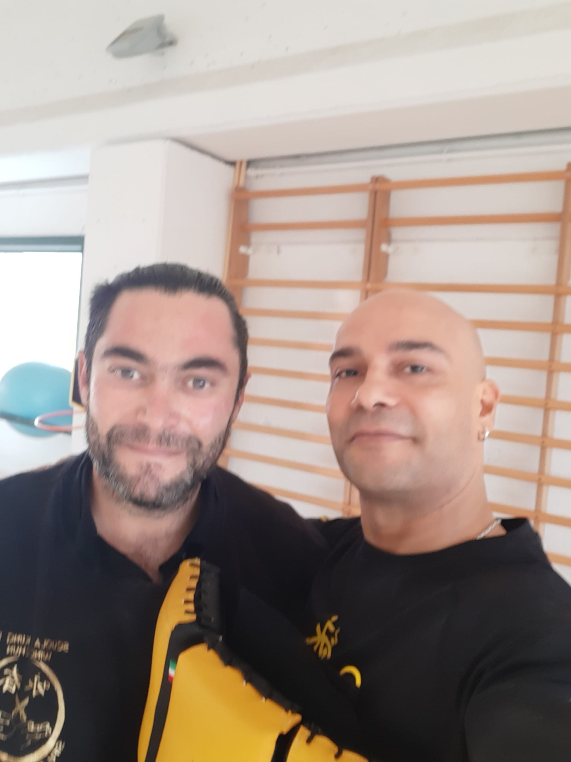 Arturo Orsini con Sifu Roberto Antinelli