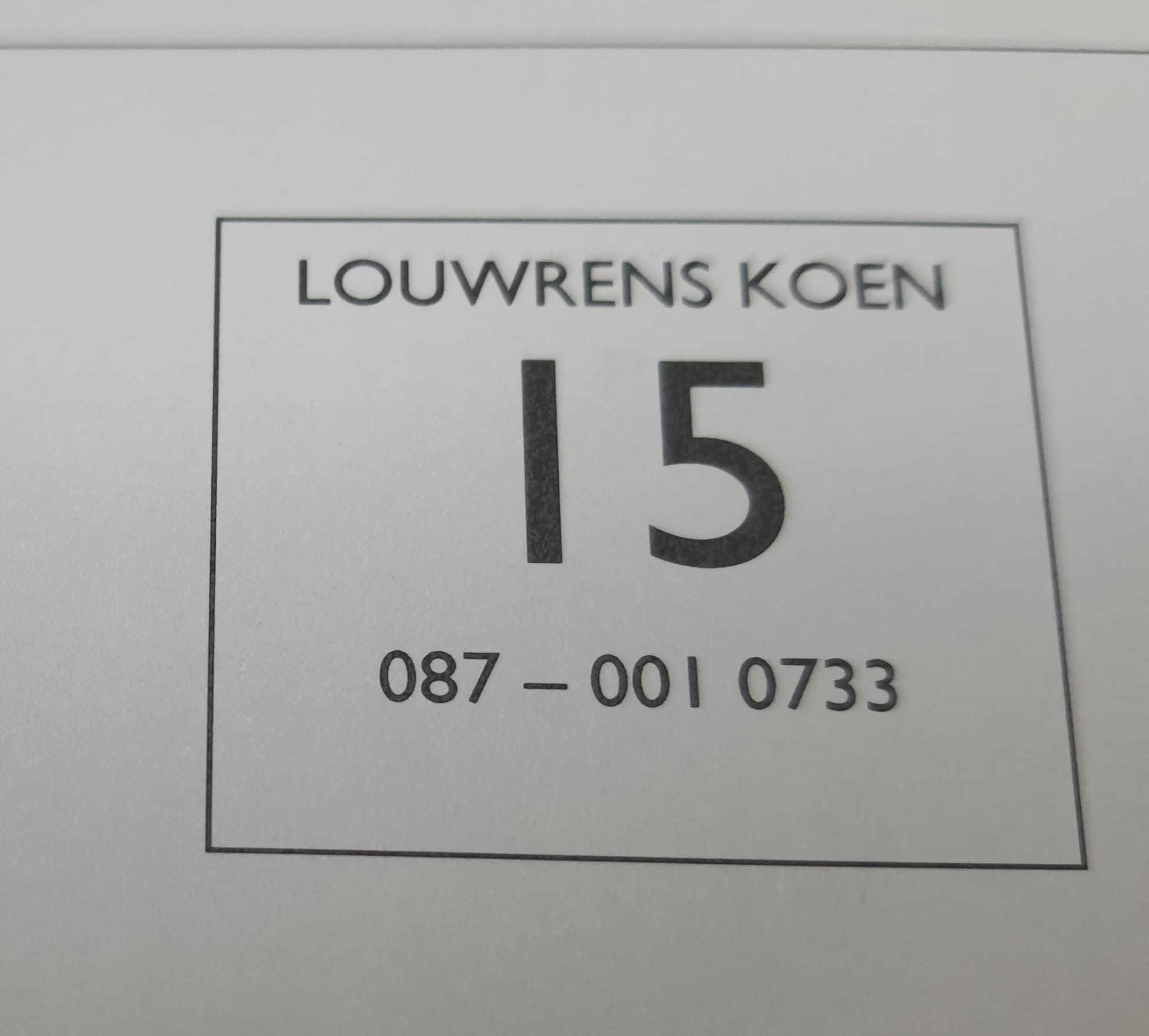 15 Lodgment number Louwrens Koen Attorneys Pretoria Deeds Office