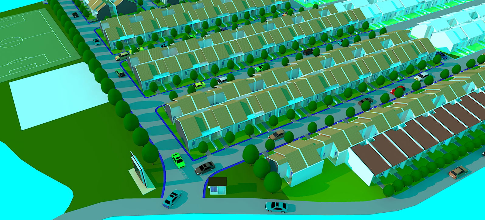 Site Plan Taman