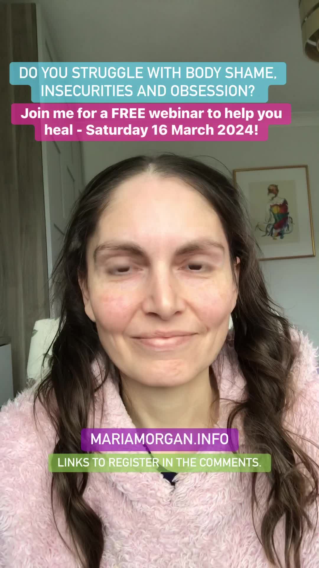 FREE webinar - From Judgement To Joy - Saturday 16 March 2024