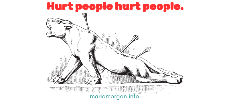 Learning to see the hurt behind hurtful behaviours