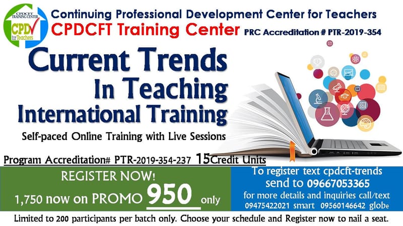 Current Trends in Teaching International Training