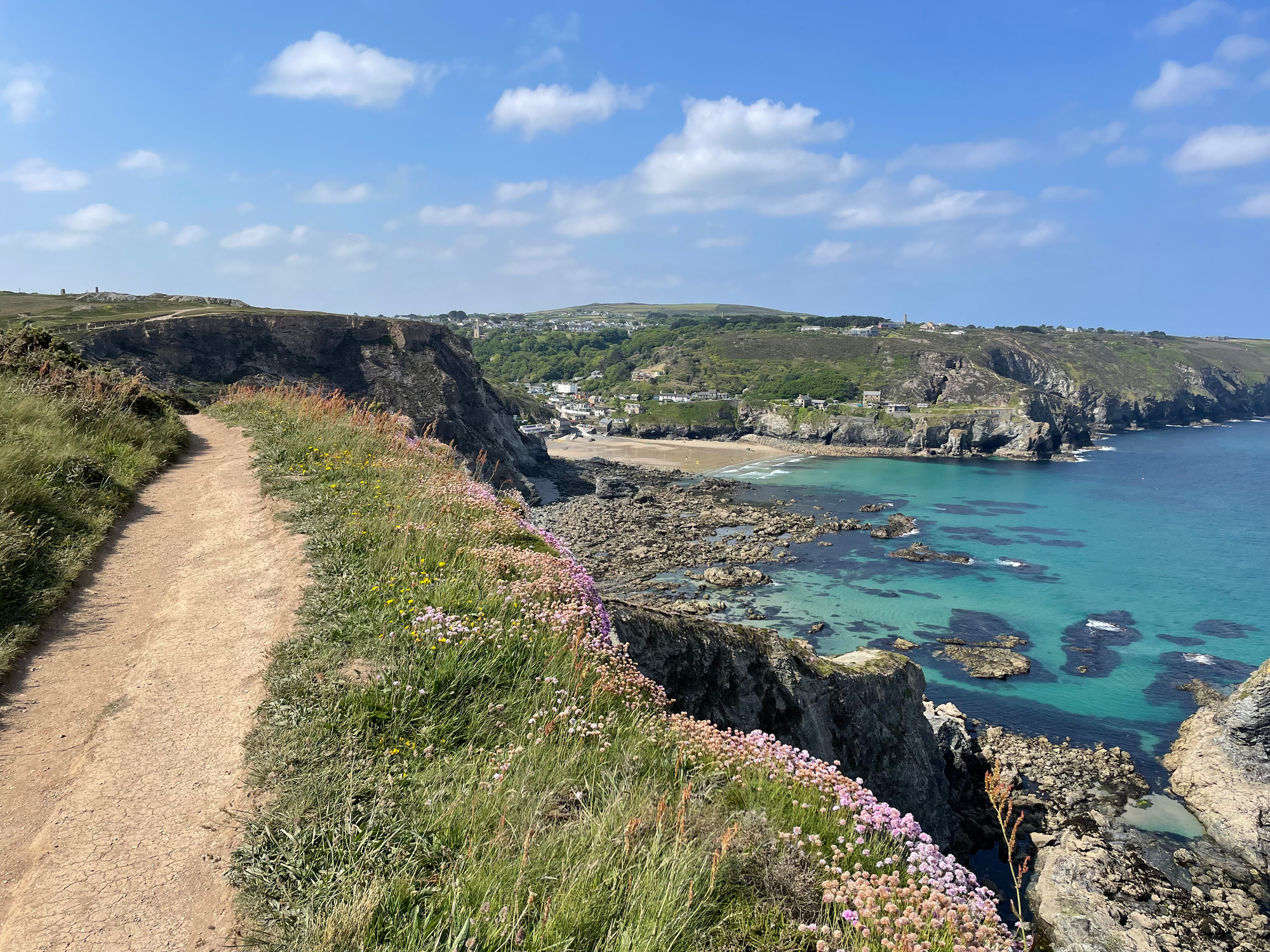 Day 19 - Approaching St Agnes Beach