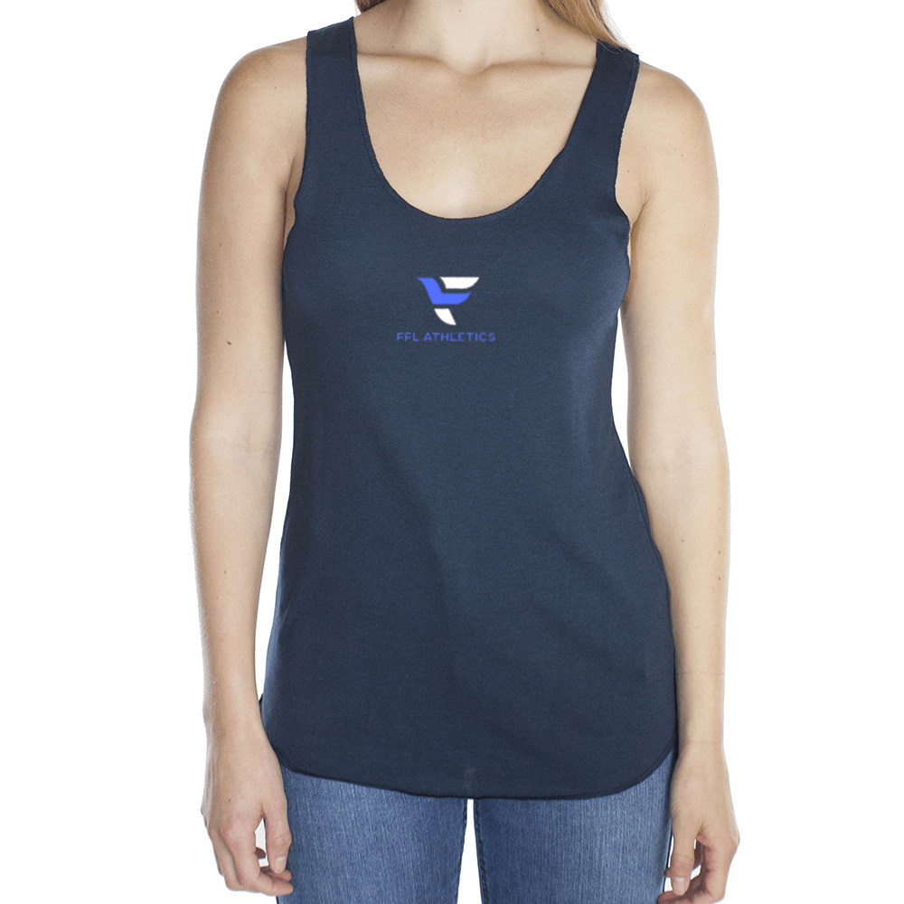 Woman's Organic Bamboo Raw Edge Tank Top