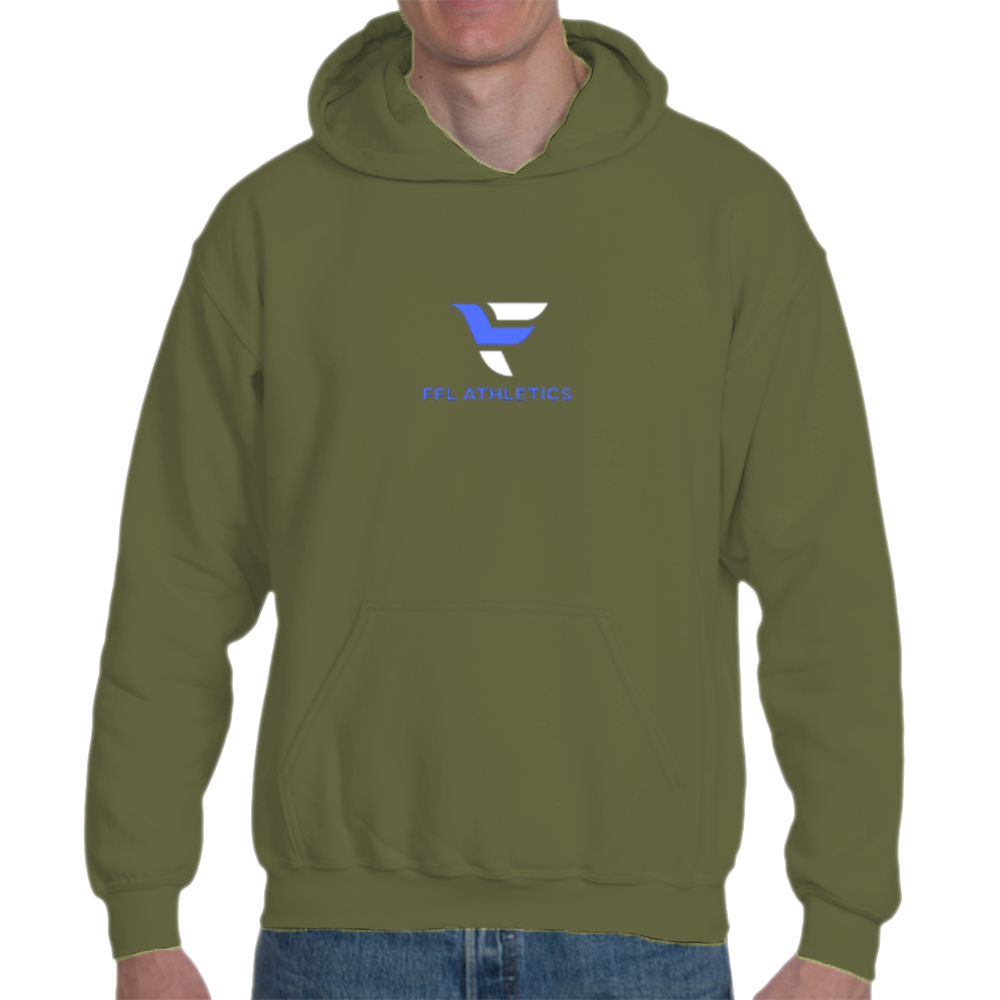 Unisex Organic-Hooded Pullover Sweatshirt 