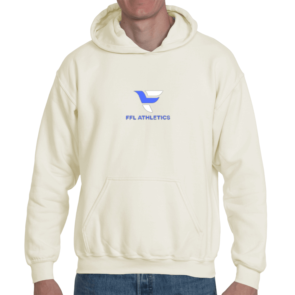 Unisex Organic-Hooded Pullover Sweatshirt 
