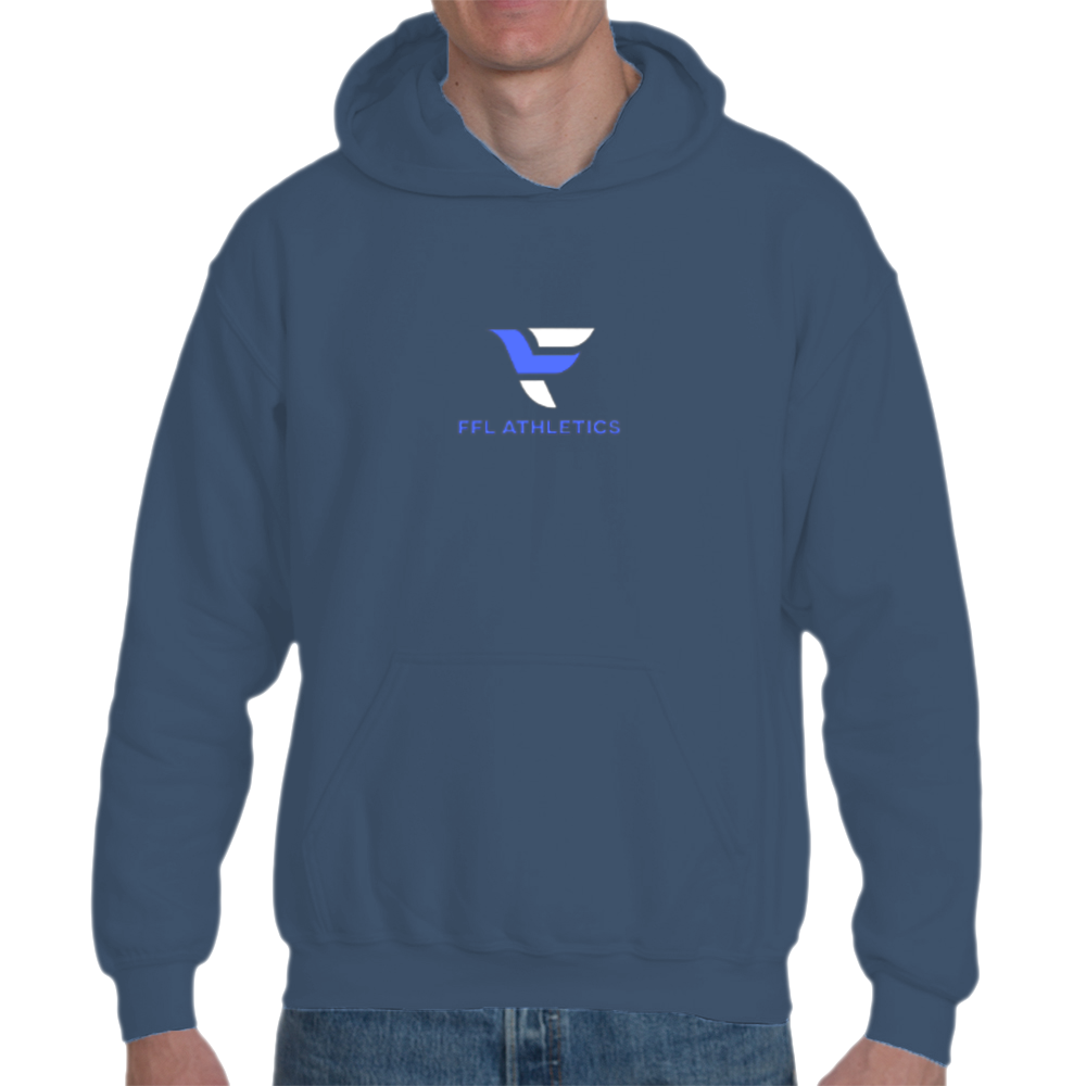 Unisex Organic-Hooded Pullover Sweatshirt 