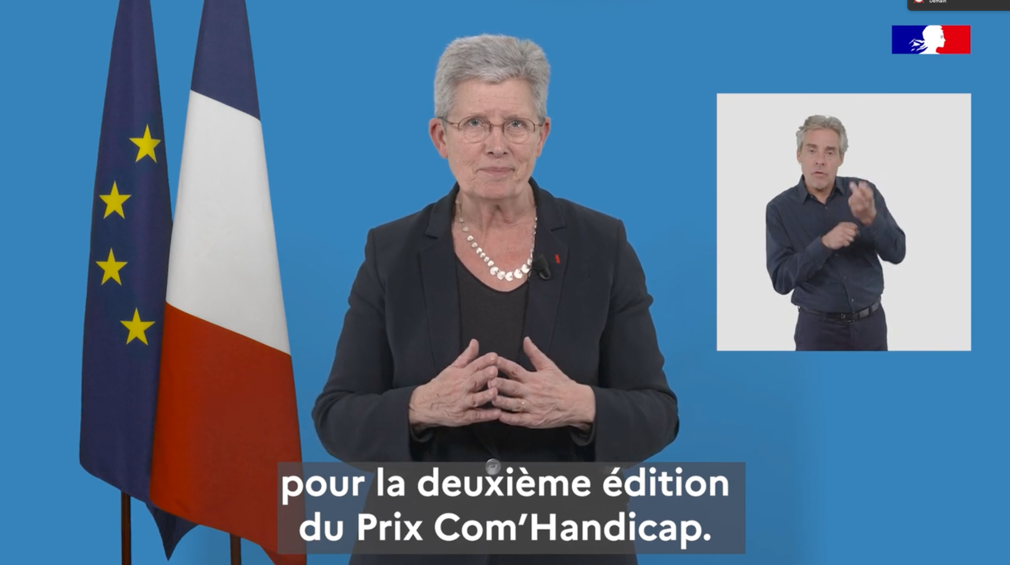 Ministère chargé des Personnes Handicapées - 6 avril 2023