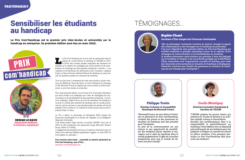 MEDEF en Seine - Novembre 2021