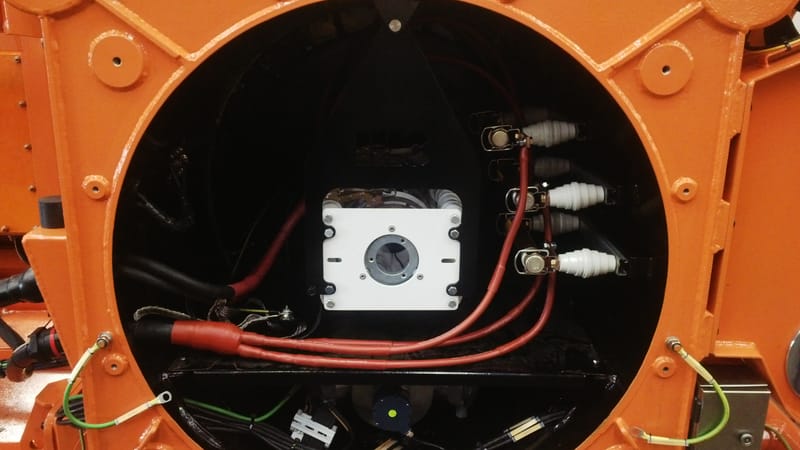 3.3KW Cable Reeler For Mines Kazakhstan