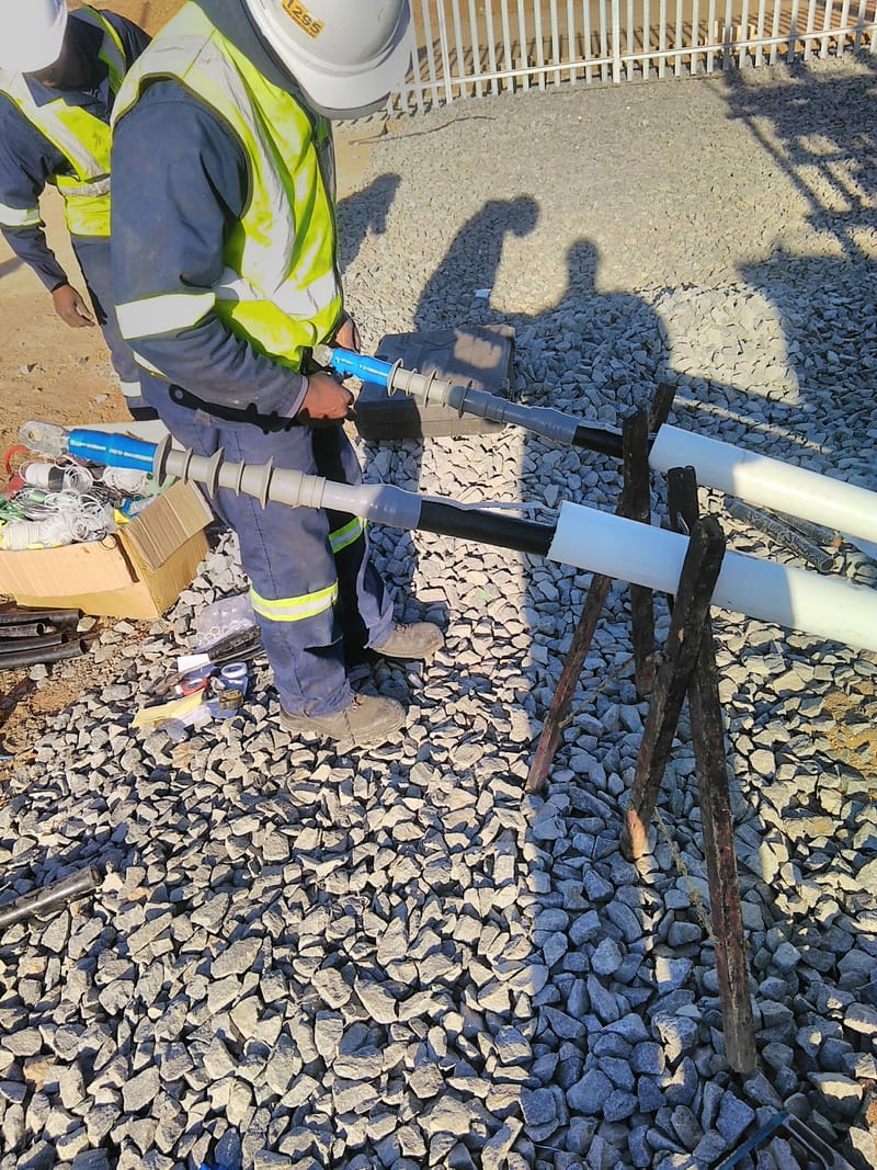 33 KW Substation Done On A Windfarm In Da Aar