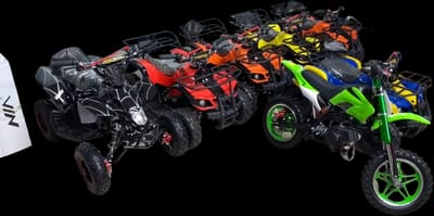Motos y Cuatrimotos a Gasolina para Niños