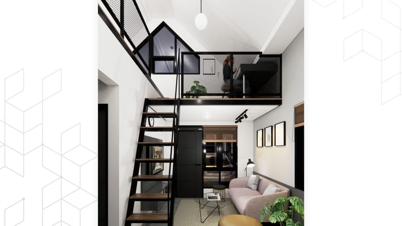 Desain Langit-Langit yang Tinggi