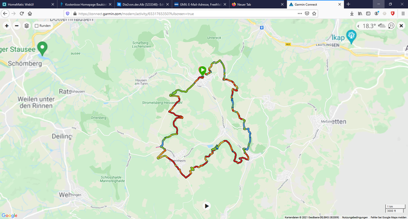 Erste Endurotour 2021