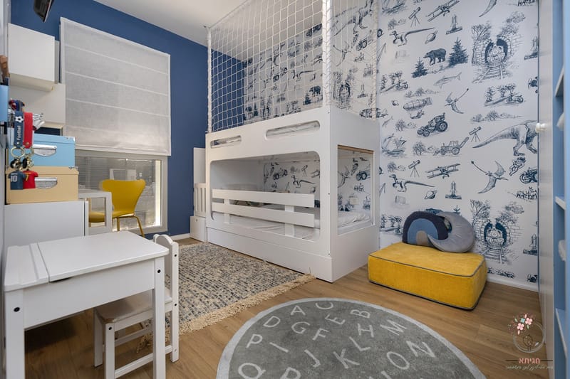 עיצוב חדר לשניים - ליאם ודין