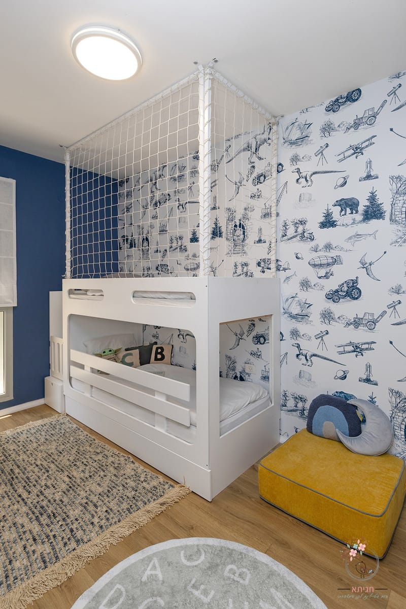 עיצוב חדר לשניים - ליאם ודין