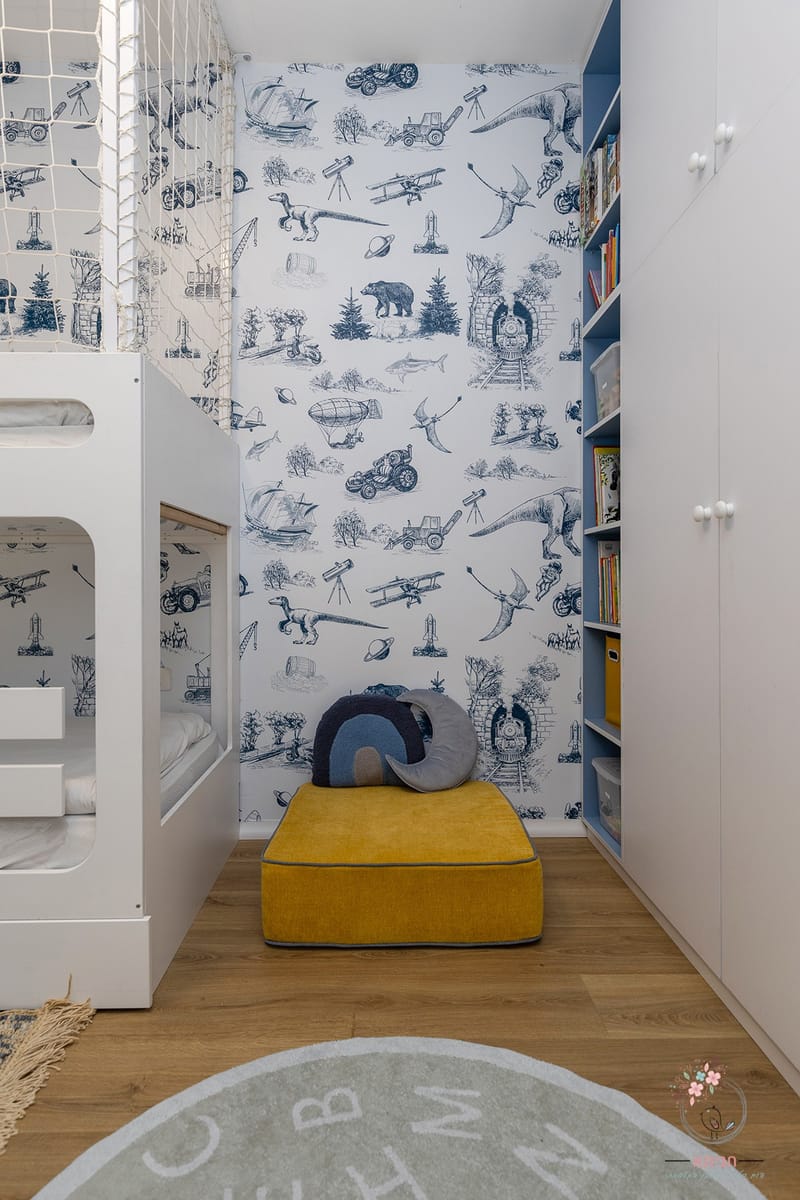 עיצוב חדר לשניים - ליאם ודין