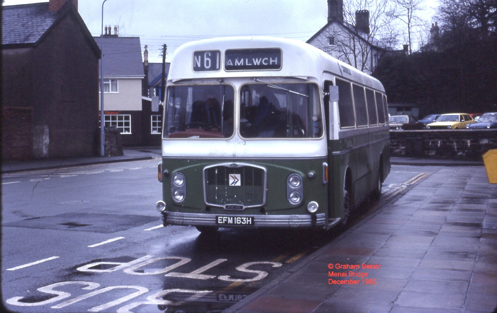 ERG163 at Menai Bridge