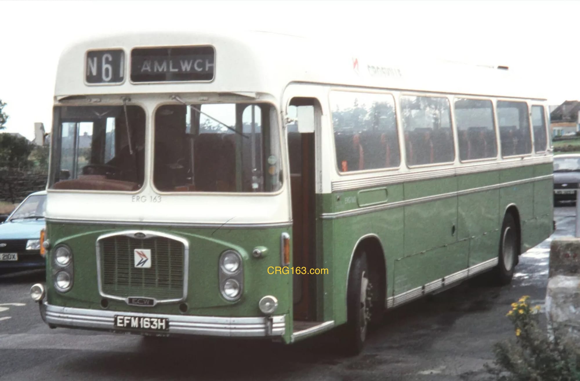 ERG163 at Amlwch depot