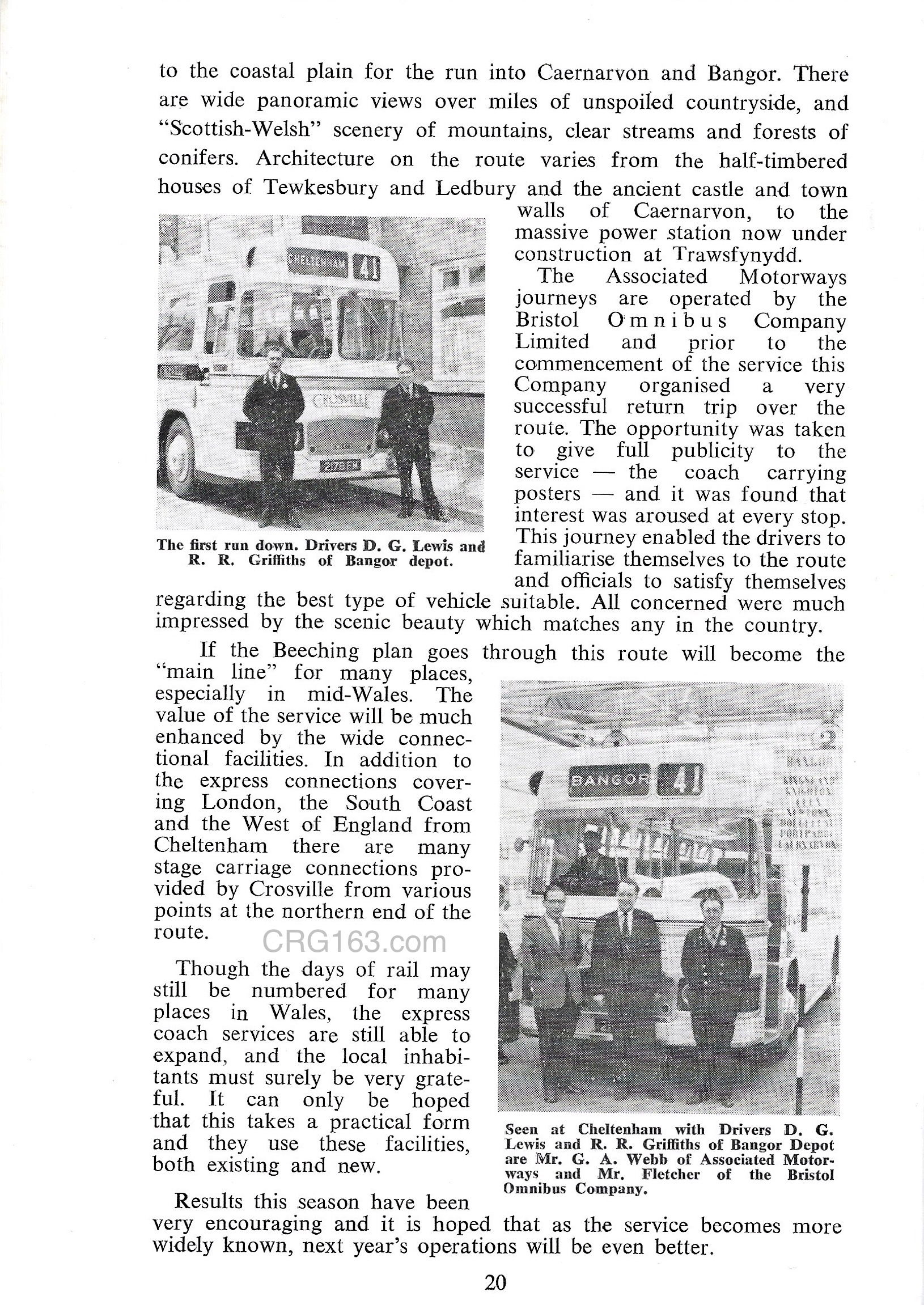 Crosville United page 20 - issue 54, September 1963