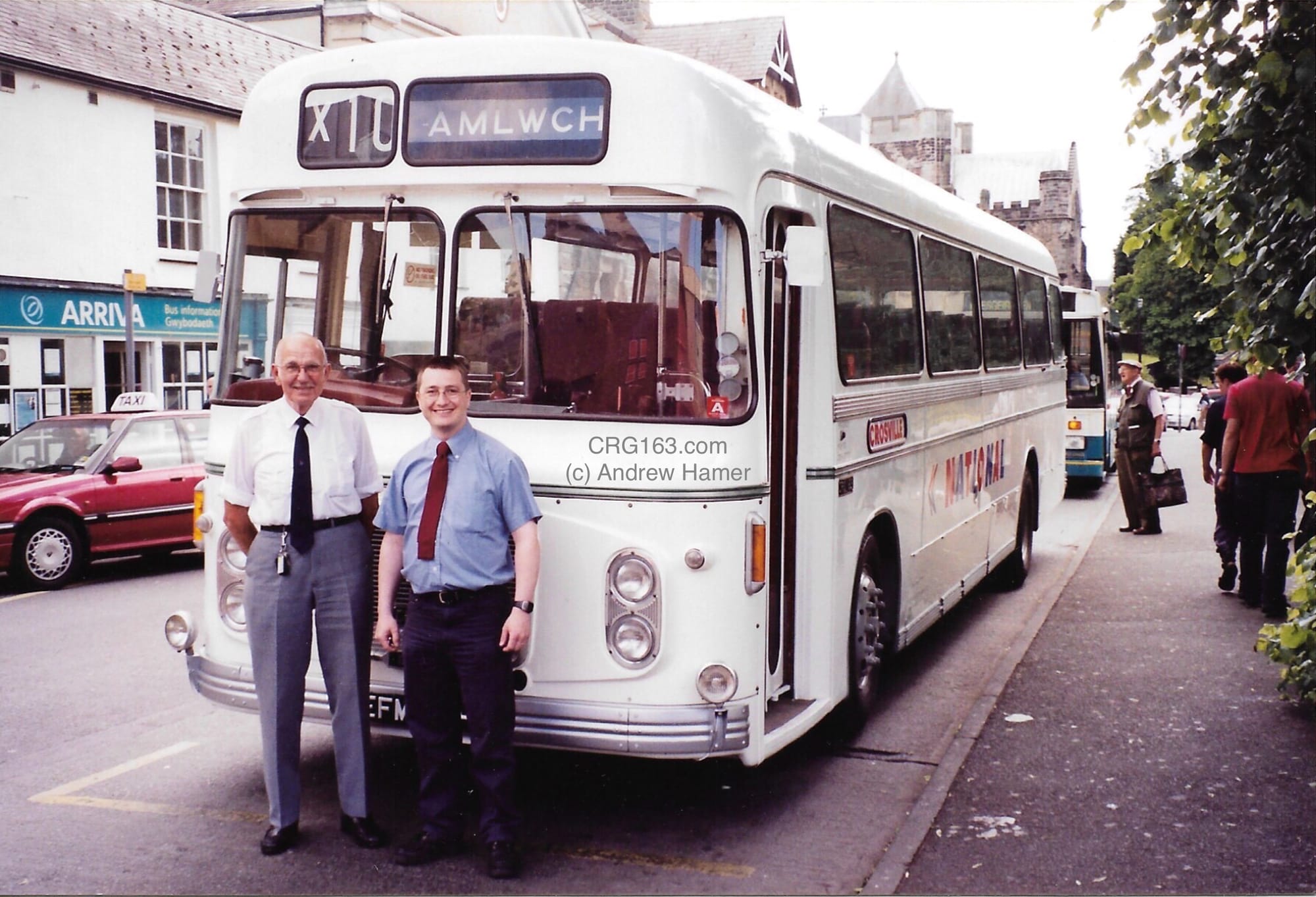 Bob ‘Moelfre’ Roberts reunited with CRG163