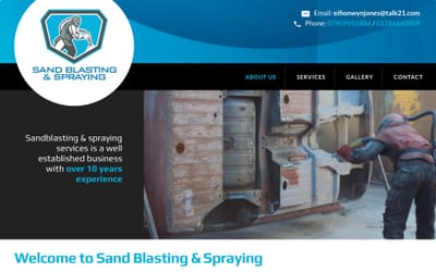 Sandblasting and Spraying