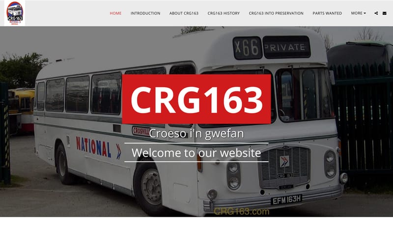 CRG163's new website launched