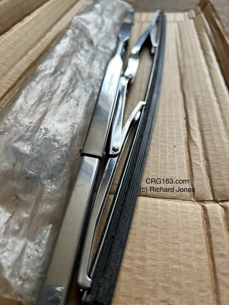 New authentic chrome wipers are found