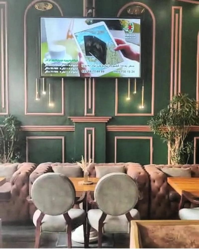 کمپبن تبلیغاتی امیران مهاجر در رستوران روبل