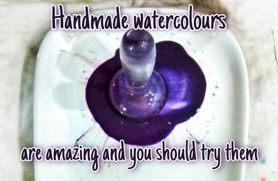 Five reasons why handmade watercolours are unique!