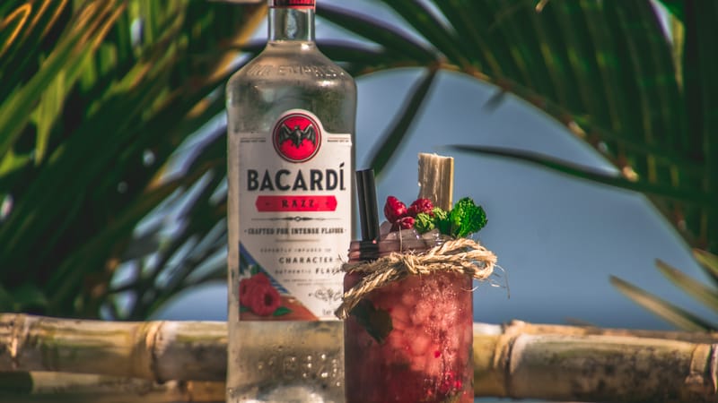 RAZZ MOJITO - Made with Bacardi Razz