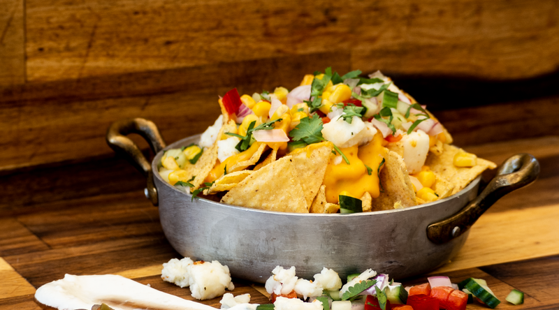 LOADED VEGETARIAN NACHOS