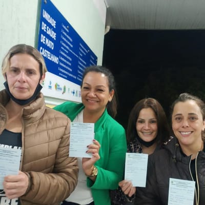 Registros de um momento de esperança!