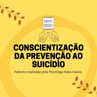 Palestra Setembro Amarelo