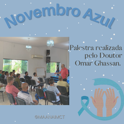 NOVEMBRO AZUL: A IMPORTÂNCIA DA SAÚDE DO HOMEM