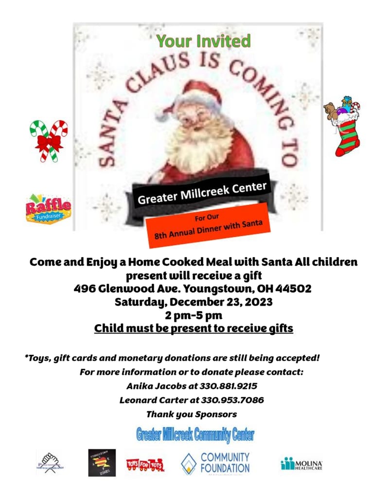 Community Christmas Dinner and Toy Giveaway