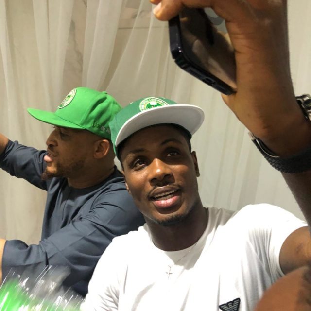 Odion Ighalo Drums Support, Pitches Tent With Authentic Nigeria Football And Allied Sports Supporters Club