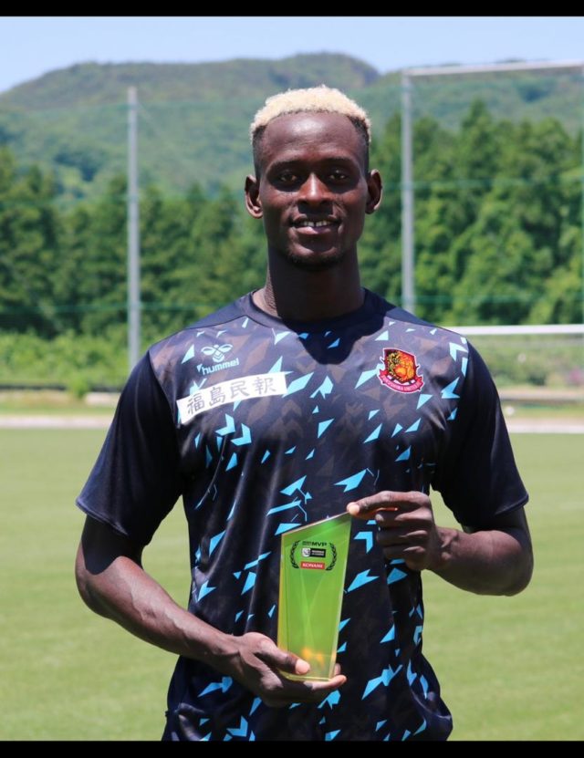 Nigeria Star Wins Player Of The MONTH in Japan