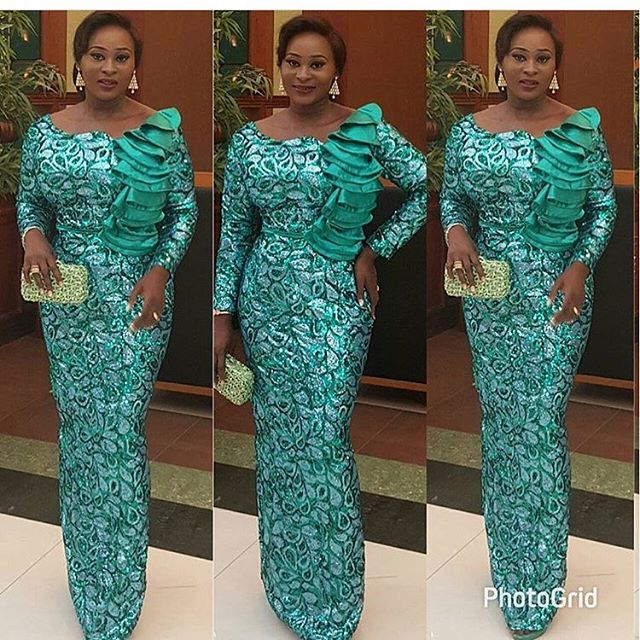 aso ebi gown style