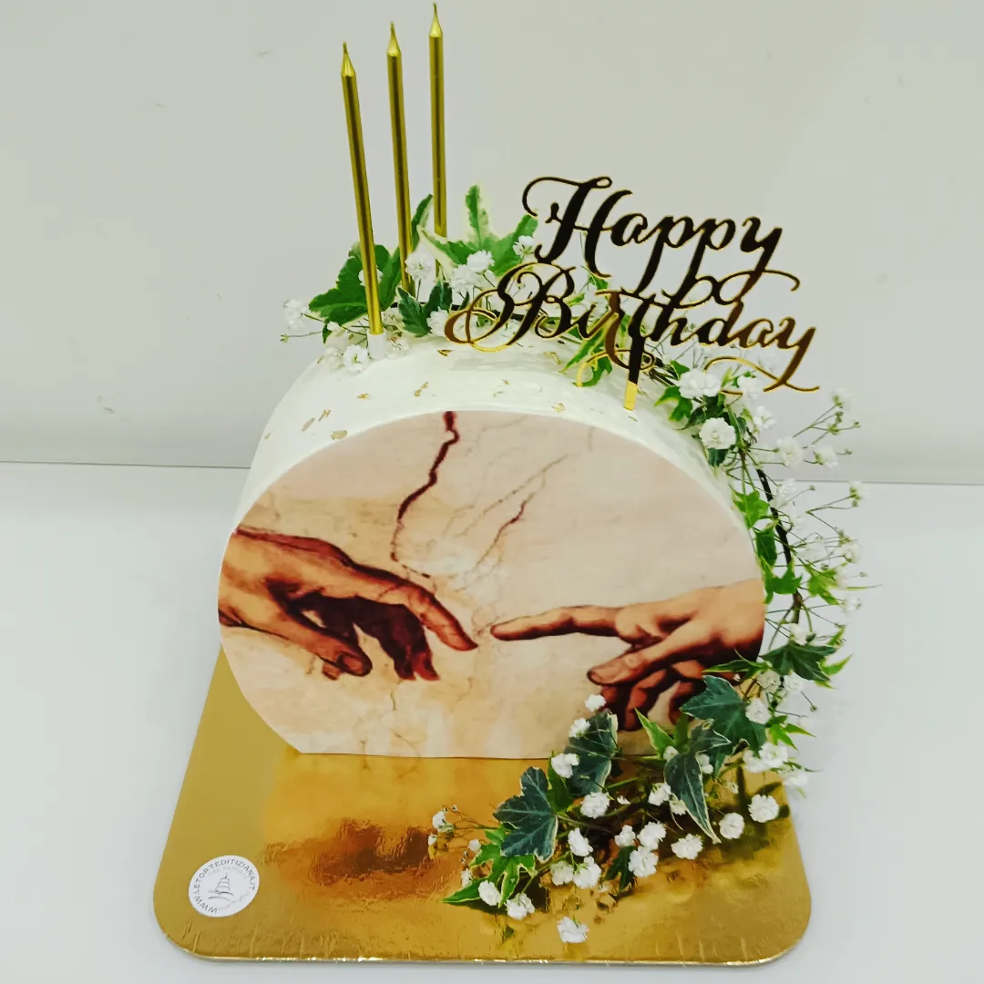 Leonardo da Vinci cake