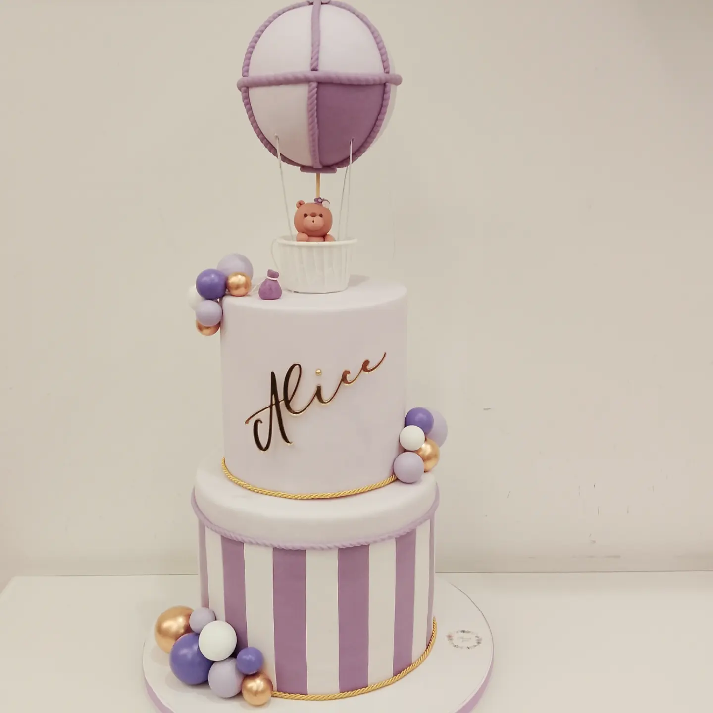 Cake design battesimo