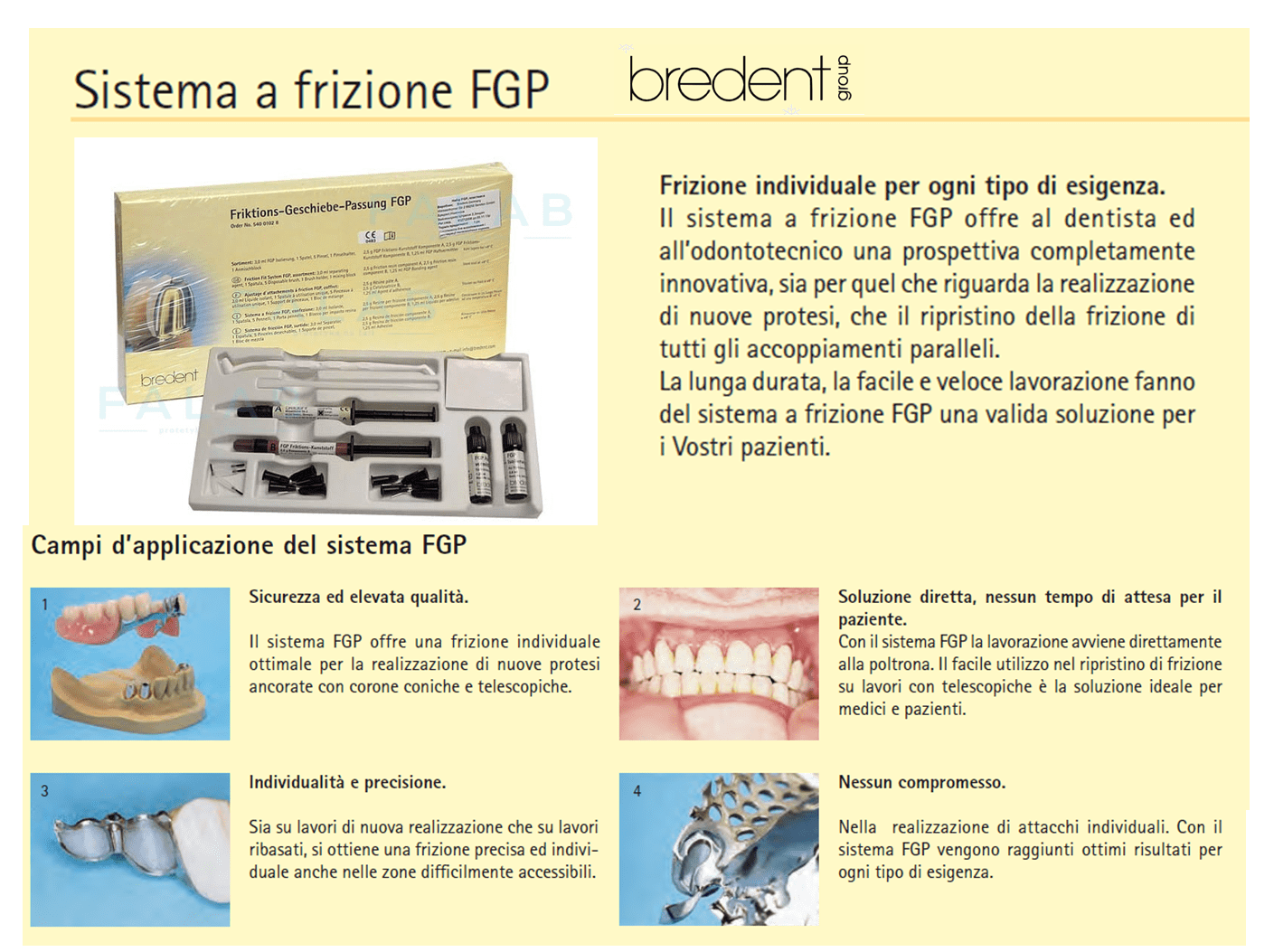 Sistema a frizione FGP