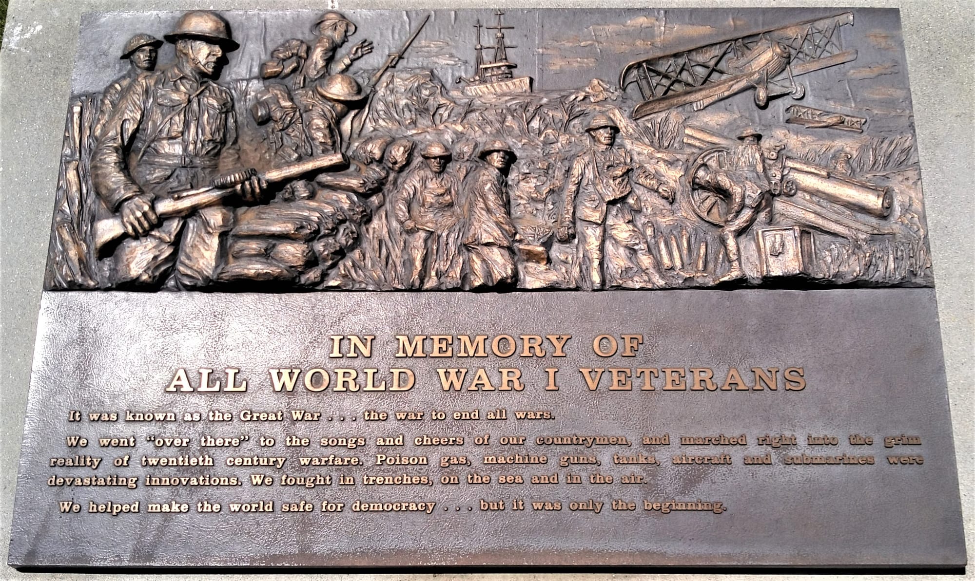 WWI Pedestal