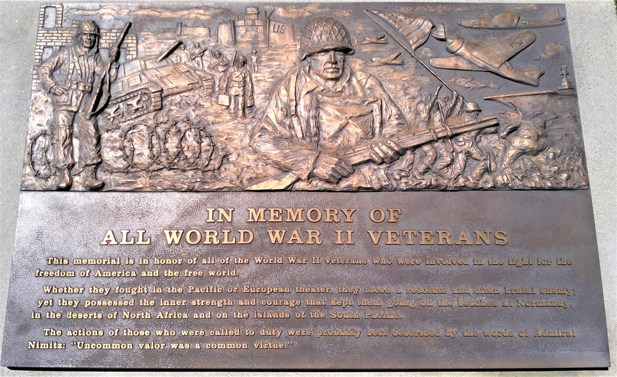 WWII Pedestal