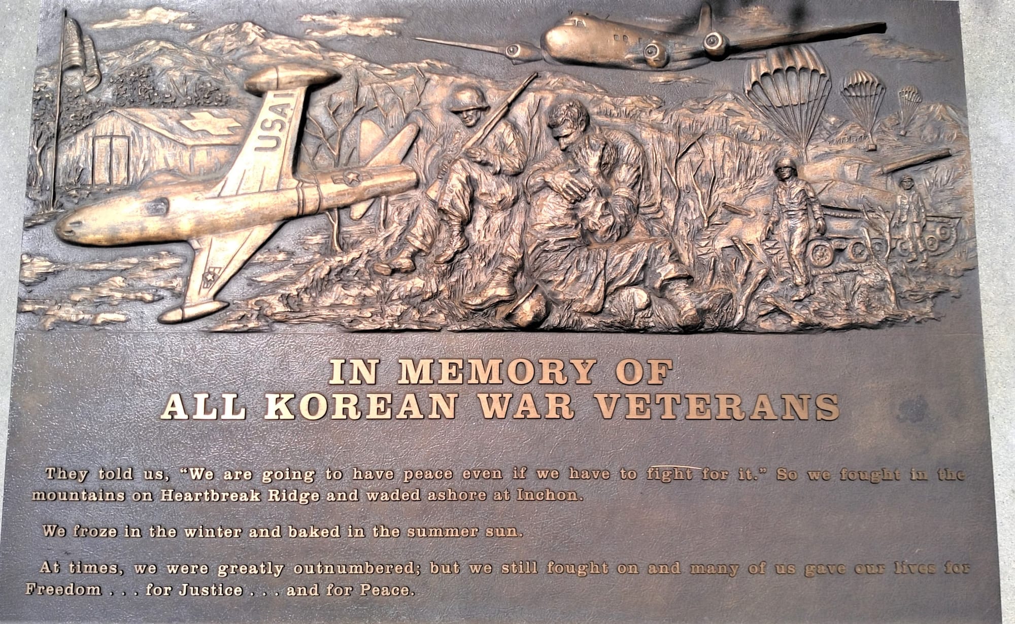 Korean War Pedestal
