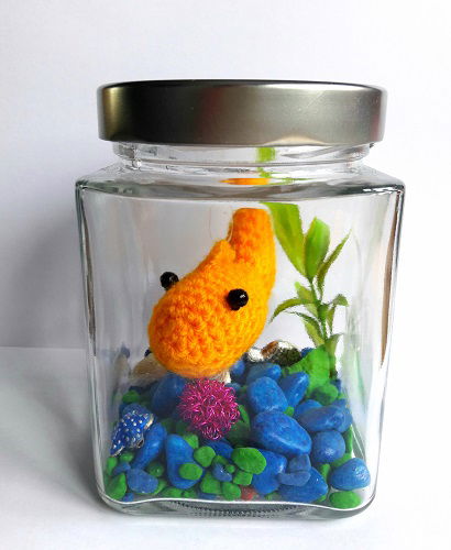 Amigurumi  Aquarium. No Fuss Fish!