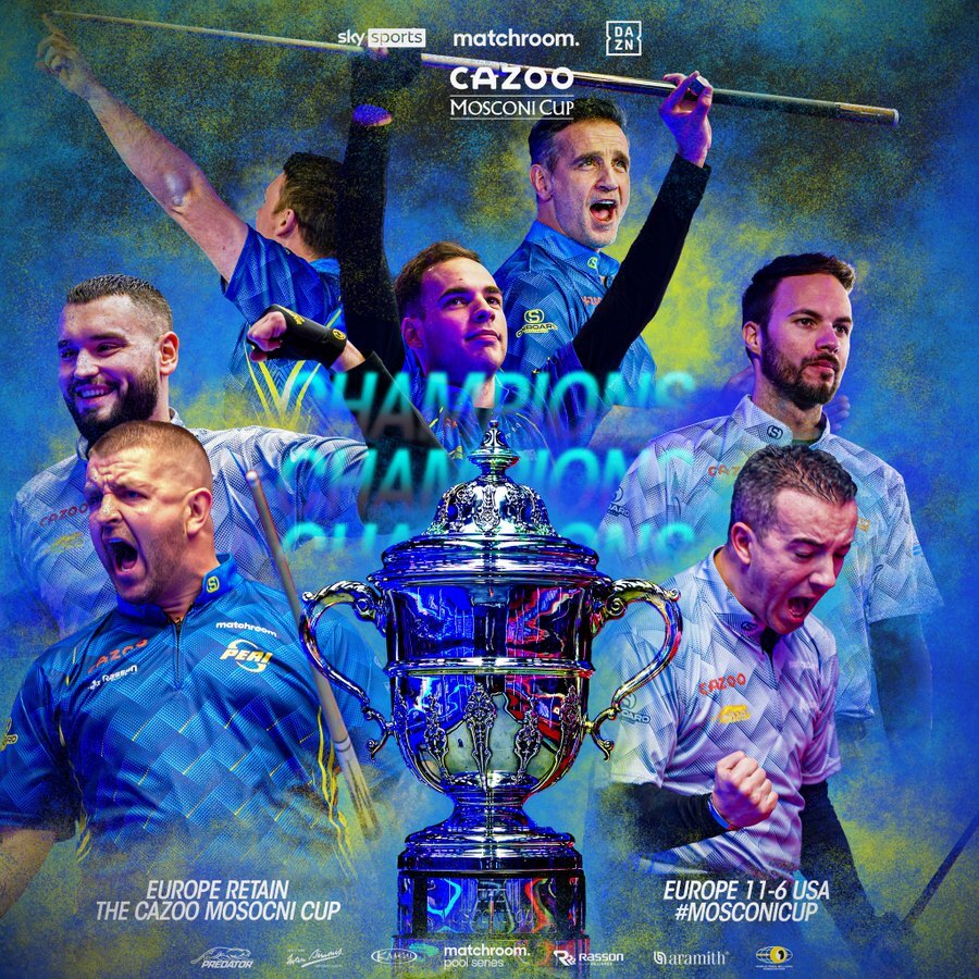 Mosconi Cup:Team Europe v USA 2020